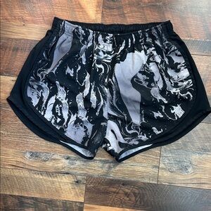 Nike Dri-Fit Black and Gray Women's Shorts